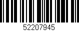 Código de barras (EAN, GTIN, SKU, ISBN): '52207945'