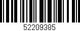 Código de barras (EAN, GTIN, SKU, ISBN): '52209385'