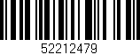 Código de barras (EAN, GTIN, SKU, ISBN): '52212479'