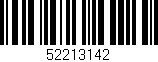 Código de barras (EAN, GTIN, SKU, ISBN): '52213142'
