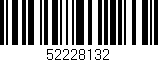 Código de barras (EAN, GTIN, SKU, ISBN): '52228132'