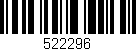 Código de barras (EAN, GTIN, SKU, ISBN): '522296'