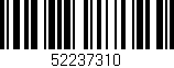Código de barras (EAN, GTIN, SKU, ISBN): '52237310'