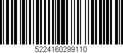 Código de barras (EAN, GTIN, SKU, ISBN): '5224160299110'