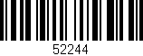 Código de barras (EAN, GTIN, SKU, ISBN): '52244'