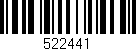 Código de barras (EAN, GTIN, SKU, ISBN): '522441'