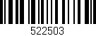 Código de barras (EAN, GTIN, SKU, ISBN): '522503'