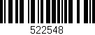 Código de barras (EAN, GTIN, SKU, ISBN): '522548'