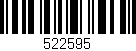 Código de barras (EAN, GTIN, SKU, ISBN): '522595'
