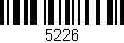 Código de barras (EAN, GTIN, SKU, ISBN): '5226'