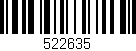 Código de barras (EAN, GTIN, SKU, ISBN): '522635'