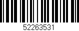 Código de barras (EAN, GTIN, SKU, ISBN): '52263531'