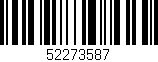 Código de barras (EAN, GTIN, SKU, ISBN): '52273587'