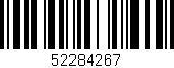 Código de barras (EAN, GTIN, SKU, ISBN): '52284267'