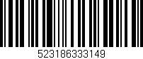 Código de barras (EAN, GTIN, SKU, ISBN): '523186333149'