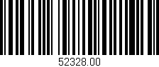 Código de barras (EAN, GTIN, SKU, ISBN): '52328.00'