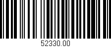 Código de barras (EAN, GTIN, SKU, ISBN): '52330.00'