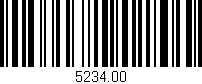 Código de barras (EAN, GTIN, SKU, ISBN): '5234.00'