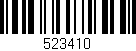 Código de barras (EAN, GTIN, SKU, ISBN): '523410'