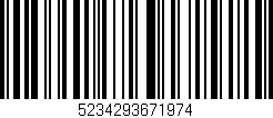 Código de barras (EAN, GTIN, SKU, ISBN): '5234293671974'