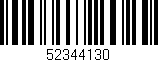 Código de barras (EAN, GTIN, SKU, ISBN): '52344130'