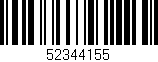 Código de barras (EAN, GTIN, SKU, ISBN): '52344155'