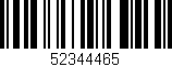 Código de barras (EAN, GTIN, SKU, ISBN): '52344465'