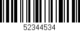 Código de barras (EAN, GTIN, SKU, ISBN): '52344534'