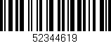 Código de barras (EAN, GTIN, SKU, ISBN): '52344619'