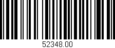 Código de barras (EAN, GTIN, SKU, ISBN): '52348.00'