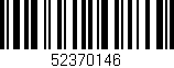 Código de barras (EAN, GTIN, SKU, ISBN): '52370146'