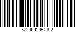 Código de barras (EAN, GTIN, SKU, ISBN): '5238832854392'