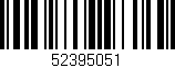 Código de barras (EAN, GTIN, SKU, ISBN): '52395051'