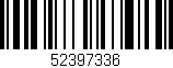 Código de barras (EAN, GTIN, SKU, ISBN): '52397336'