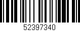 Código de barras (EAN, GTIN, SKU, ISBN): '52397340'