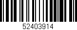 Código de barras (EAN, GTIN, SKU, ISBN): '52403914'