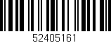 Código de barras (EAN, GTIN, SKU, ISBN): '52405161'