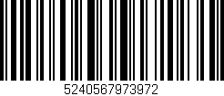 Código de barras (EAN, GTIN, SKU, ISBN): '5240567973972'