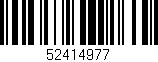 Código de barras (EAN, GTIN, SKU, ISBN): '52414977'