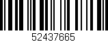 Código de barras (EAN, GTIN, SKU, ISBN): '52437665'