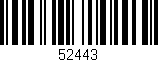 Código de barras (EAN, GTIN, SKU, ISBN): '52443'