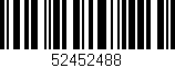 Código de barras (EAN, GTIN, SKU, ISBN): '52452488'