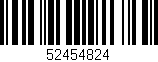 Código de barras (EAN, GTIN, SKU, ISBN): '52454824'