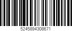 Código de barras (EAN, GTIN, SKU, ISBN): '5245894308671'