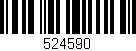 Código de barras (EAN, GTIN, SKU, ISBN): '524590'