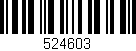 Código de barras (EAN, GTIN, SKU, ISBN): '524603'