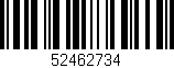 Código de barras (EAN, GTIN, SKU, ISBN): '52462734'