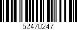Código de barras (EAN, GTIN, SKU, ISBN): '52470247'