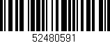 Código de barras (EAN, GTIN, SKU, ISBN): '52480591'