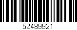 Código de barras (EAN, GTIN, SKU, ISBN): '52489921'